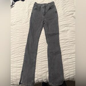 SHEIN Charcoal Flare Women's Jeans